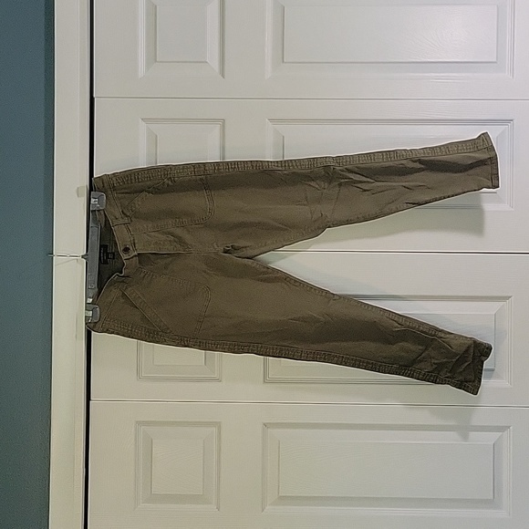 Banana Republic, size 12, olive/army green skinny jeans - Picture 1 of 5